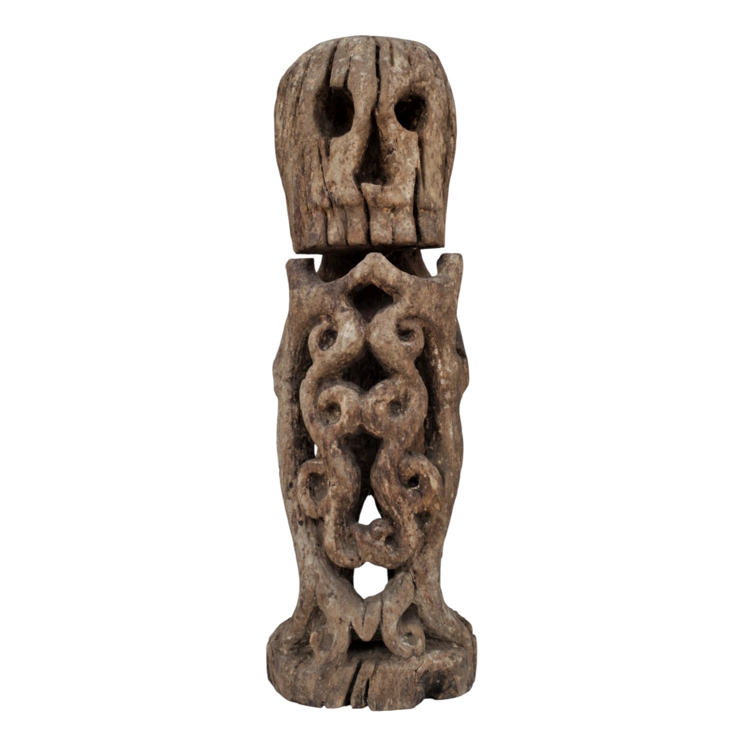 Statue Korvar – Ancien esprit gardien Asmat, Papouasie