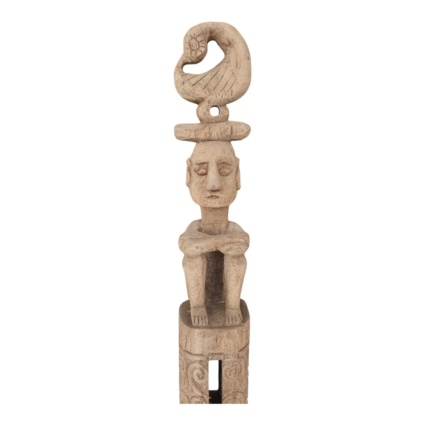 Statue Totémique de l’île de Flores – H88 cm