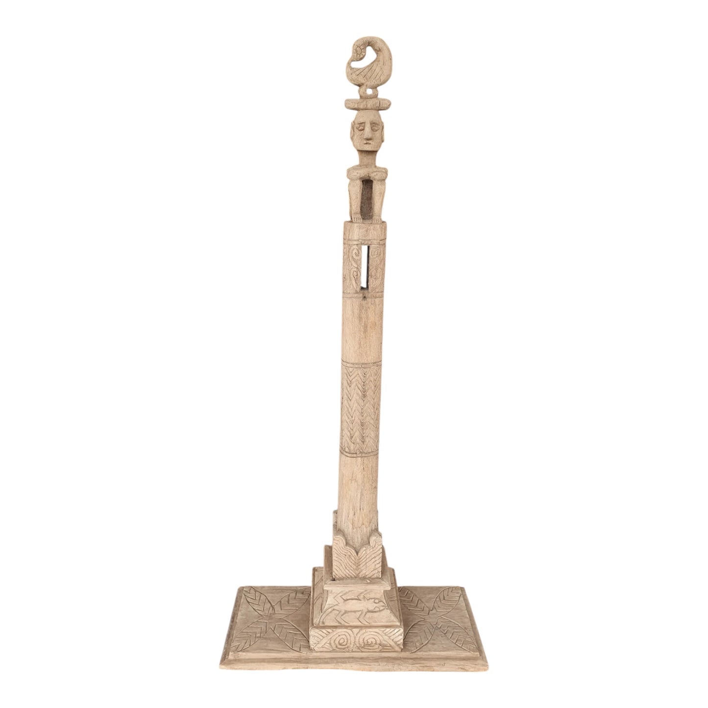 Statue Totémique de l’île de Flores – H88 cm