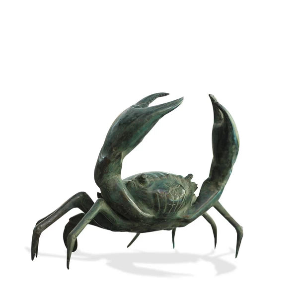 Un objet décoratif au charme indéniable. Ce crabe en laiton apportera une touche d'élégance et d'originalité à votre intérieur.