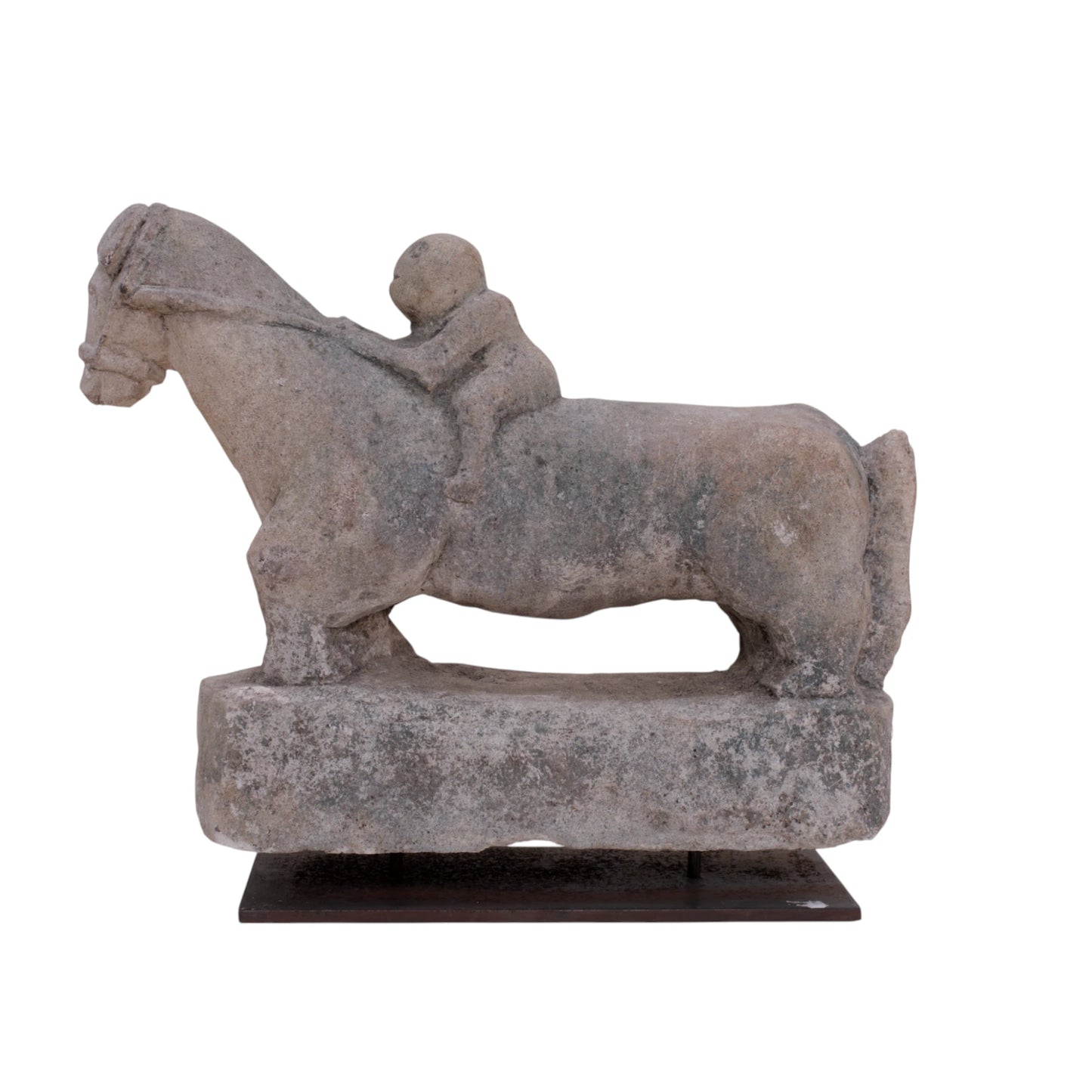 Statue Cavalier sur Cheval – 41 cm