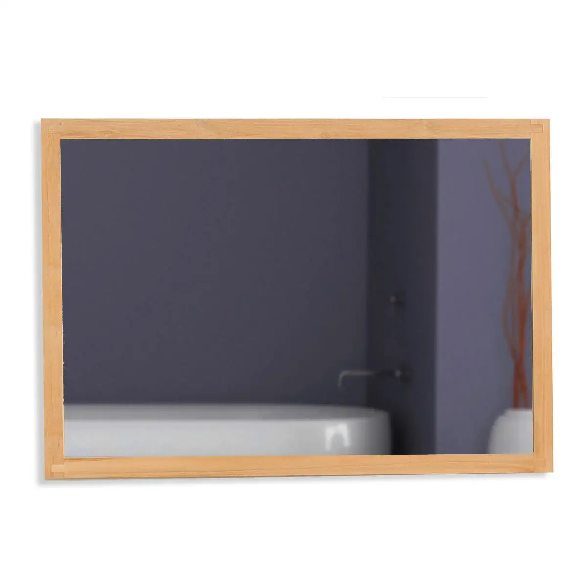 Miroir sur mesure: Choisissez la taille qui s'adapte parfaitement à votre salle de bain parmi notre sélection de 7 formats. #miroir #teck #surmesure #salledebain