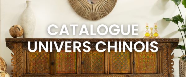 Bouton donnant accès au catalogue de meuble en bois anciens et meubles chinois
